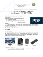 Module in Computer 3 1st Quarter (UNIT TEST)