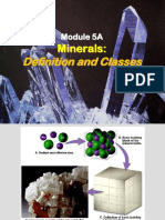 3 Topic 3A - Minerals, Definition Classes