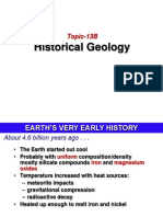 Topic 13B - Historical Geology