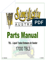 Parts Manual: TBL - Liquid Trailed Between Air Seeder