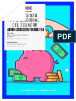 ADMINISTRACIÓN FINANCIERA 