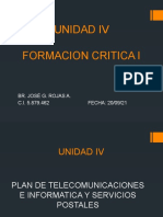 Plan de Telecomunicaciones e Informatica y Servicios Postales