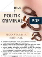 Politik Kriminal