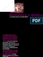 Romanico y Gotico