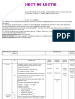 4 Proiect de Lectie Matematica