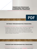 TM - 1 A Pengertian Perusahaan Multinasional Dan Contoh Perusahaan Multinasional