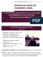 A neuropsicologia de Luria e o conceito de função