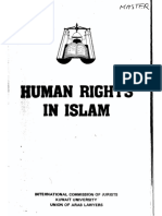 Human Rights in Islam Seminar Report 1980 Eng