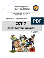 ICT - Grade 7 - Quarter 3 LAS