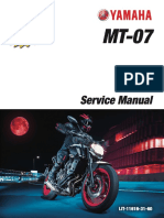 Yamaha MT-07 Service Manual