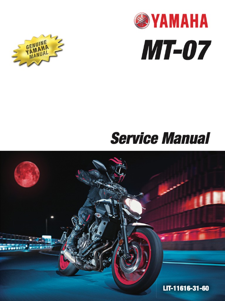 Yamaha MT-07 Service Manual | PDF