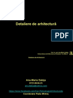 Introducere Detaliere de Arhitectură 2021-2022