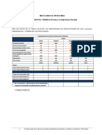 Análisis de productividad y cronometraje industrial