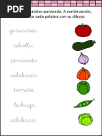 Tarjetas Imprimibles de Frutas y Verduras | PDF | Fruta | Plantas ...