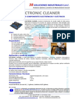 Electronic Cleaner: Soluciones Industriales S.A.C