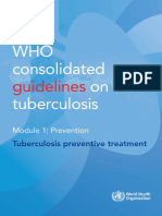 Module 1 Prevention WHO TB Guidelines 2020