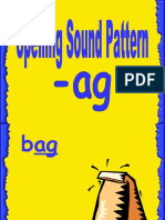 Spelling Sound Pattern - Ag LL