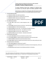 ADM 002 01 List of Applicable Product Requirements Version 2.6 WEB