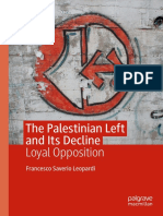 Francesco Saverio Leopardi - The Palestinian Left and Its Decline Loyal Opposition-Palgrave MacMillan 2020