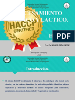 Haccp - Trabjo de Procesamiento Carnico y Lactico