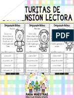 Lecturitas de comprensión lectora con animalitos por Materiales Educativos Maestras