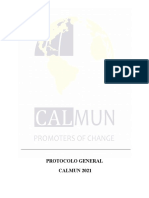 Protocolo CALMUN 2021