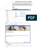 Instalacion SAP Front-End 7