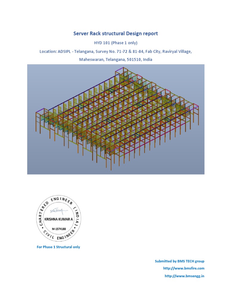 HYD 101 Structural Report | PDF | Structural Steel | Steel