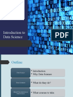 Introduction to Data Science: An Overview