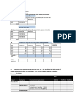 Calculos Ejercicios en Gerencia de Ventas II