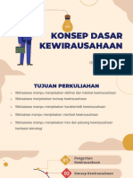 KONSEP DASAR KEWIRAUSAHAAN