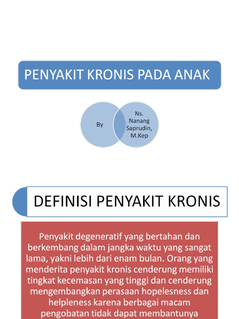 Penyakit Kronis Pada Anak | PDF