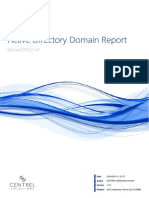 Active Directory Domain Report