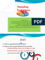 Probability Theory and Statistical Techniques (SMA-61105)