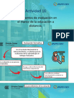 Instrumentos de Evaluación en El Marco de La Educación A Distancia