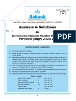 IOQP-2020-21 aKAASH Vns RRR - (Answers & Solutions) - Part-2