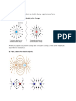 Electric Field Is A Region Where An Electric Charge Experiences A Force