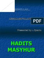 Hadits Masyhur Makalah PDF Free