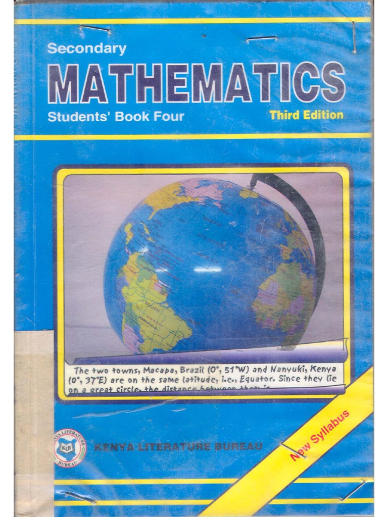 Klb f4 maths students book pdf