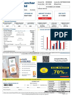 Due Date Telephone No Amount Payable: Summary of Charges Usage History (6 Months)