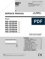 Service Manual MS-GF20VA MS-GF25VA MS-GF35VA MS-GF50VA MS-GF60VA MS-GF80VA
