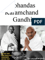Mohandas Gandhi - Leader of India's Independence Movement