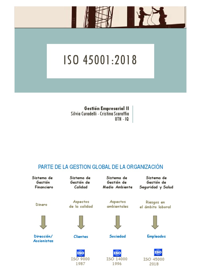 Tema ISO 45001 - 2021 | PDF | Organización internacional para la ...