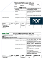 PROCEDIMENTO PADRÃO EMFLORA MOTAGEM BARRACA