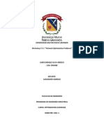 Workshop # 3-1 Network Optimization Problems