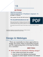 Webapp Design: Software Engineering: A Practitioner'S Approach, 7/E