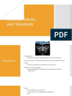 Security Policies and Standards