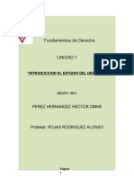 Unidad 1 Derecho 1rv1 Perez Hernandez Hector Omar