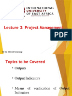 Lecture 3.-IUEA-PM-MBA-711-Dr. Edward Ssenyange