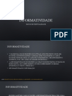 Informatividade Pps